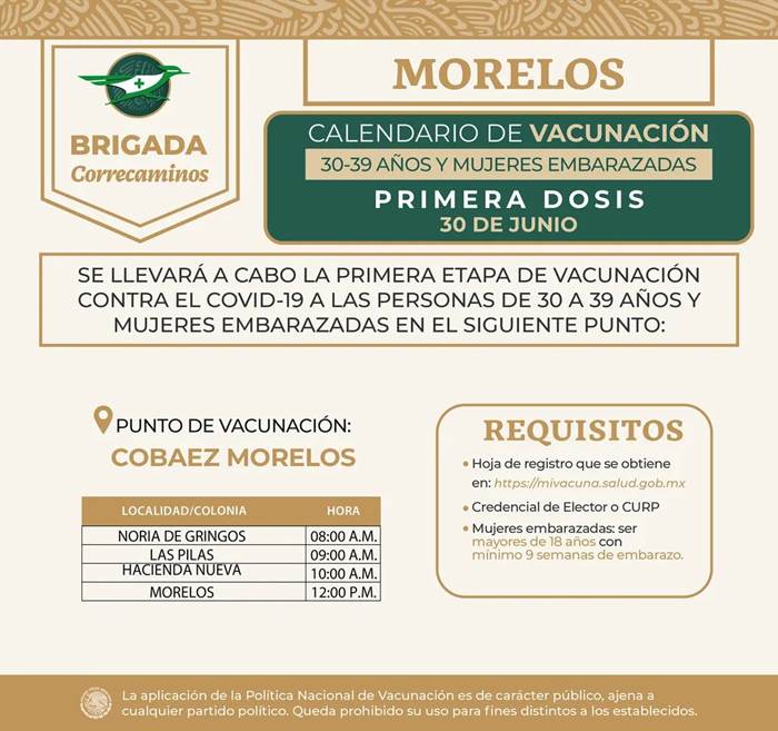 vacuna miercoles 7