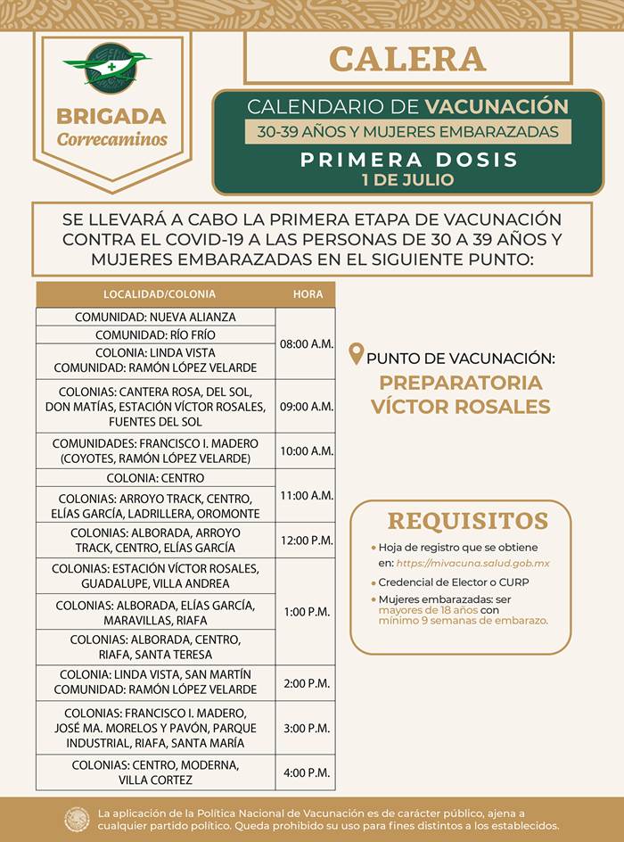 vacuna jueves 1