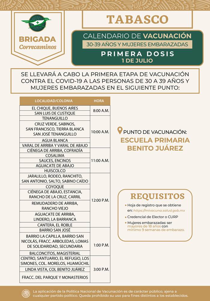 vacuna jueves 2