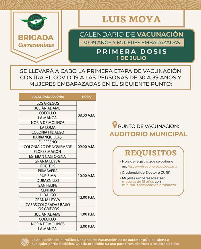 vacuna jueves 4