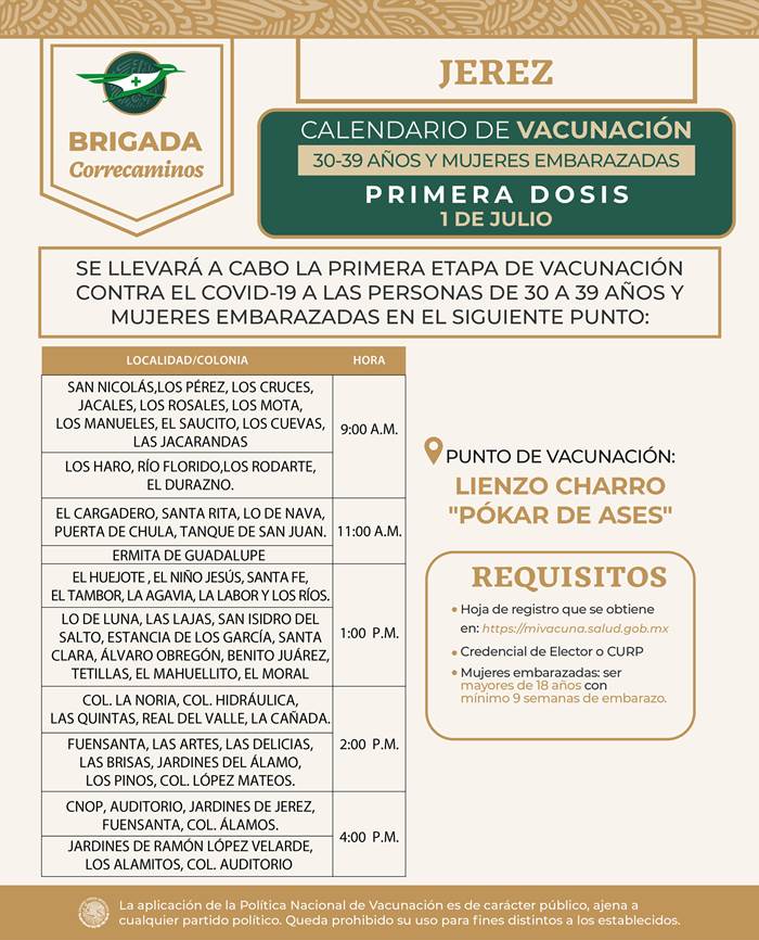 vacuna jueves