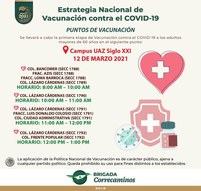 vacuna zacatecas