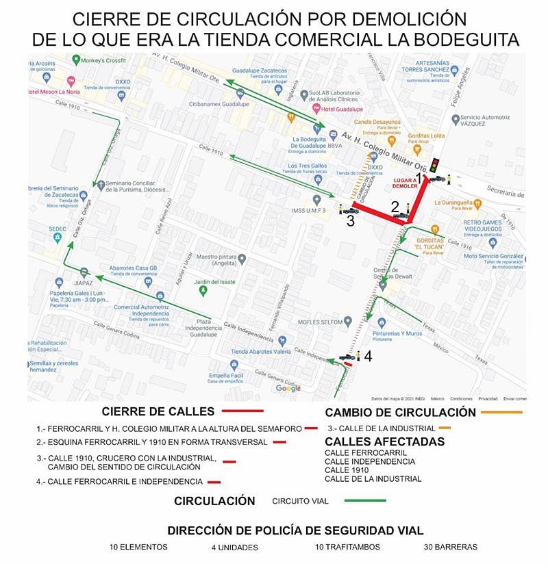 cierre guadalupe