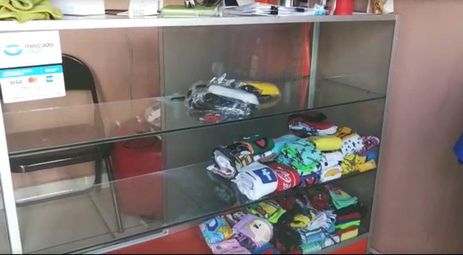 robo tienda