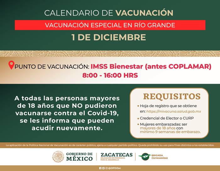 vacunacion rio grande