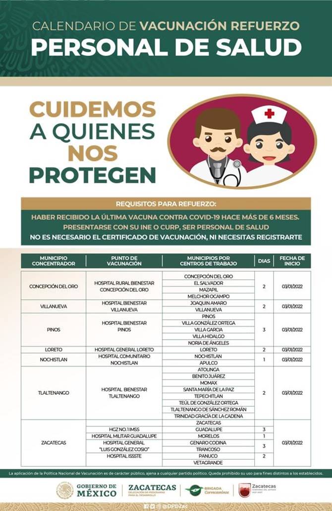 refuerzo covid 3
