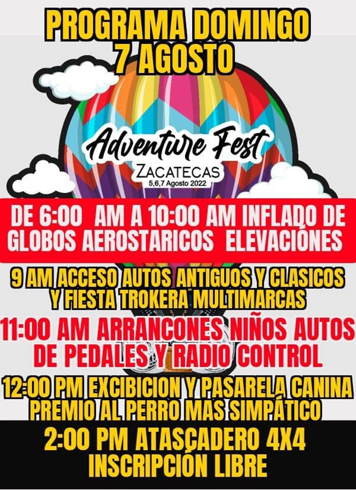 adventure domingo