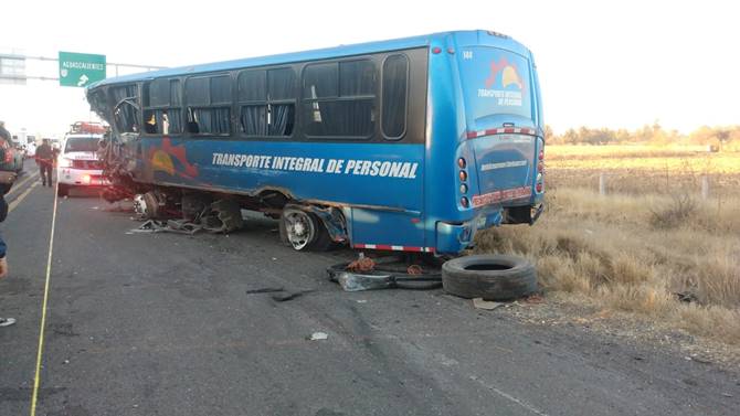 accidente aguascalientes 2