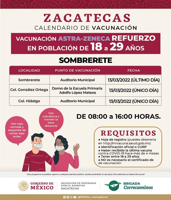 vacunacion sombrerete