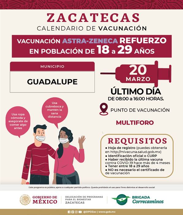 guadalupe vacuna