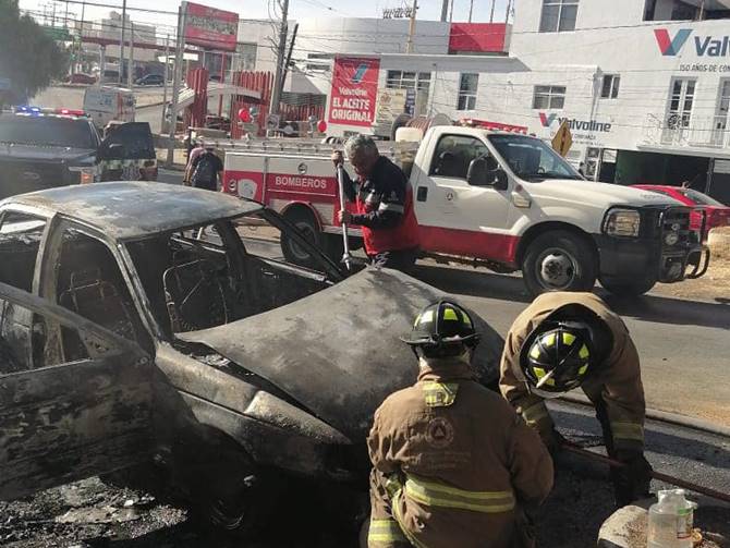 auto quemado