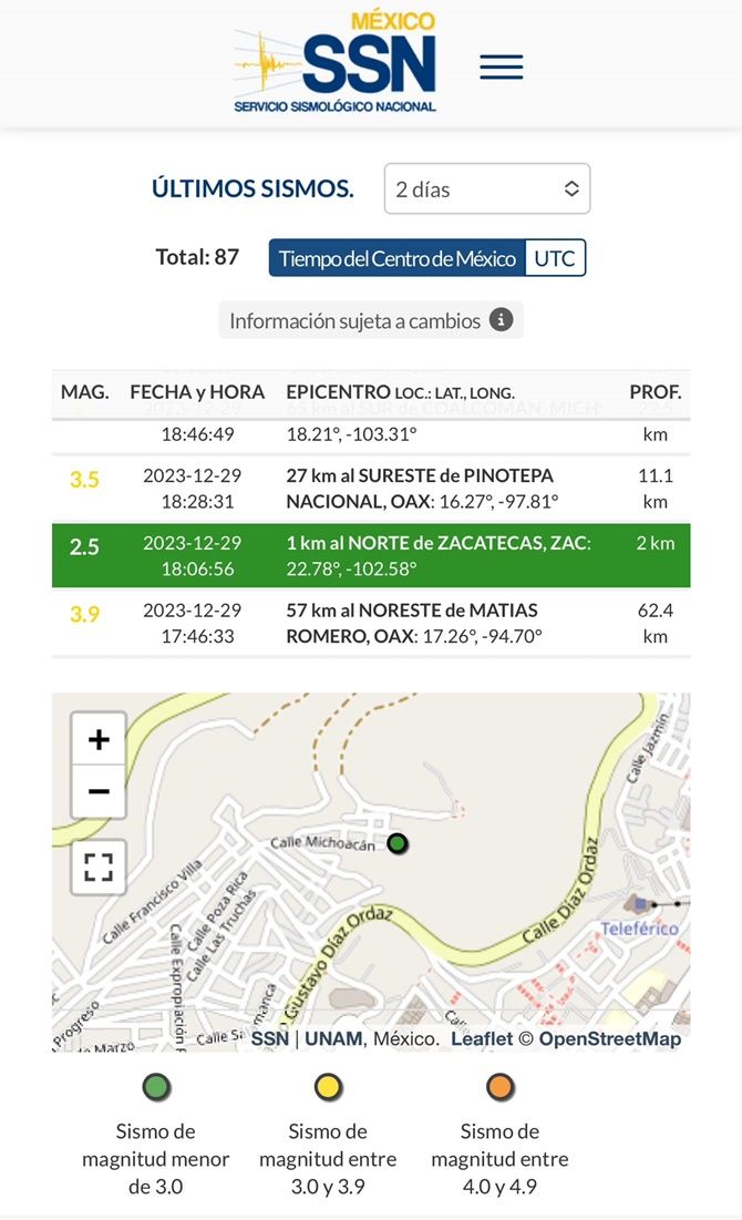 temblor 3