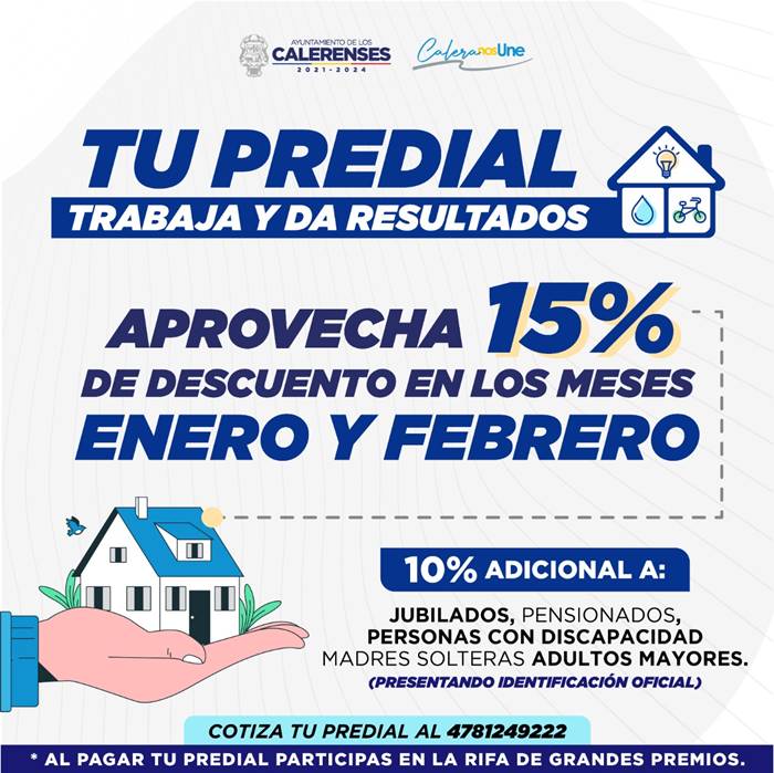 pago predial calera
