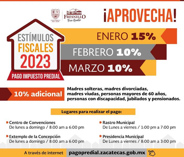 pago predial fresnillo