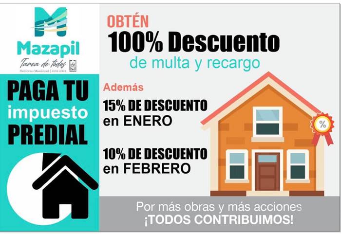 pago predial mazapil