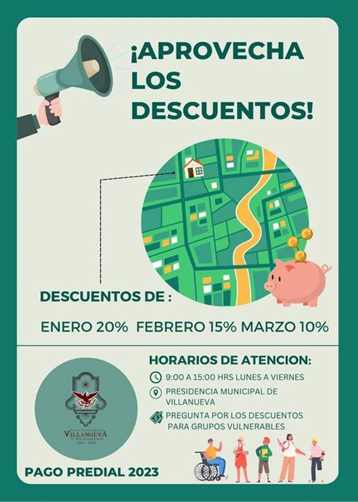 pago predial villanueva