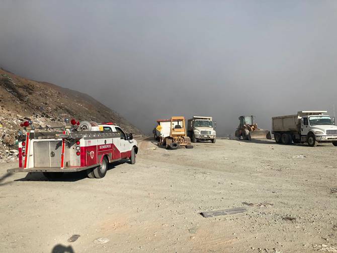 incendio basura