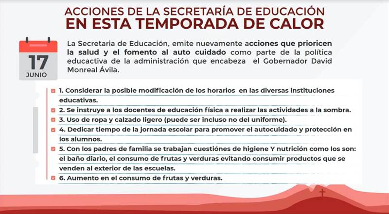 acciones calor 1