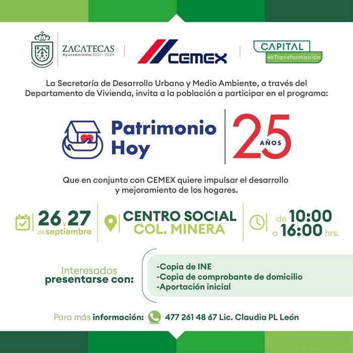 patrimonio hoy 2