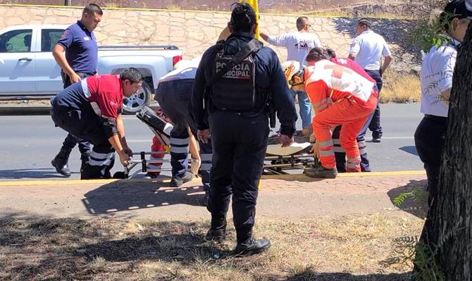 accidente mujer