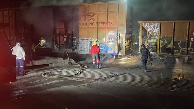 incendio vagon 10
