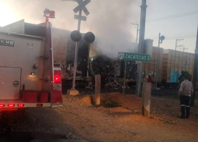 incendio vagon 15
