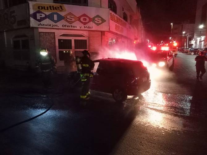 auto quemado