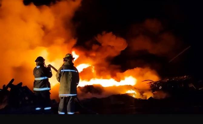 incendios bloqueos