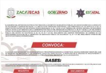 Convocatorias para Policía Estatal de Zacatecas y Penitenciaría convocatoria policias estatales