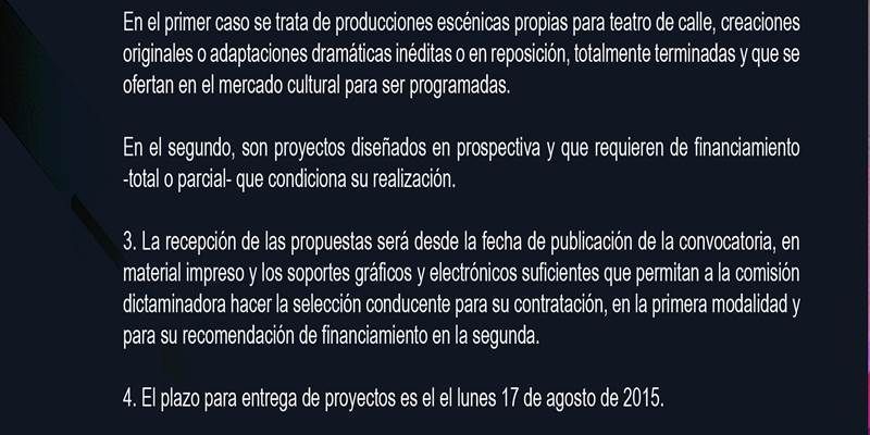 convocatoria teatro calle 2