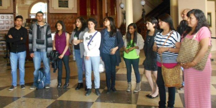 Instructores y alumnos participantes