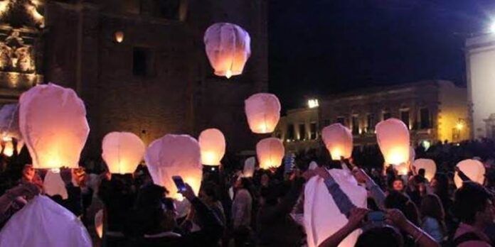 Globos de Cantoya. Globos de Cantoya.