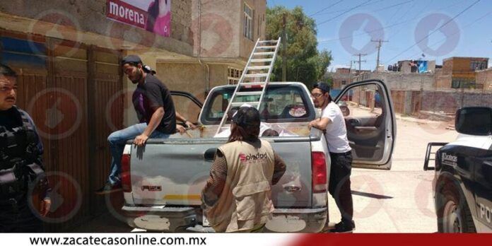 Acuden policías y MP Acuden policías y MP