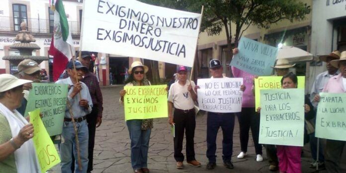 Protestan en Plaza Zamora Protestan en Plaza Zamora