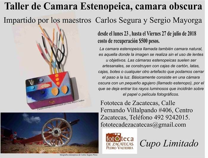 taller camara estenopeica