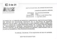 Denunció una presunta cédula falsa en Guadalupe… y ahora enfrenta una denuncia ante el IEEZ