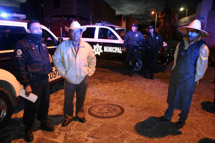 La policía municipal impidió su instalación.
