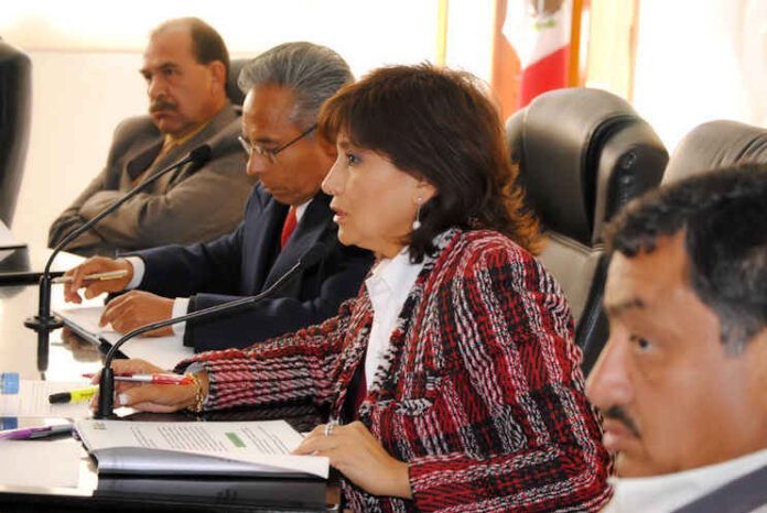 La presidenta del IEEZ.