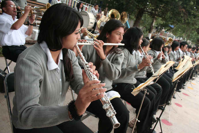 La Banda Sinfónica de Guadalupe amenizó la celebración. La Banda Sinfónica de Guadalupe amenizó la celebración.