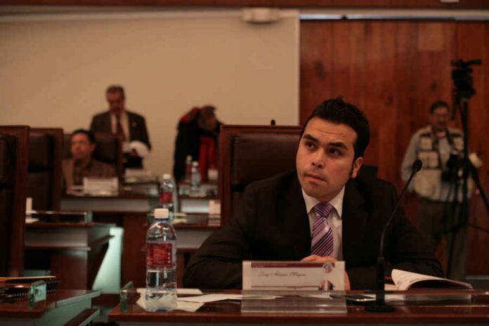 El diputado de la coalición Primero Zacatecas, Jorge Álvarez Maynez El diputado de la coalición Primero Zacatecas, Jorge Álvarez Maynez