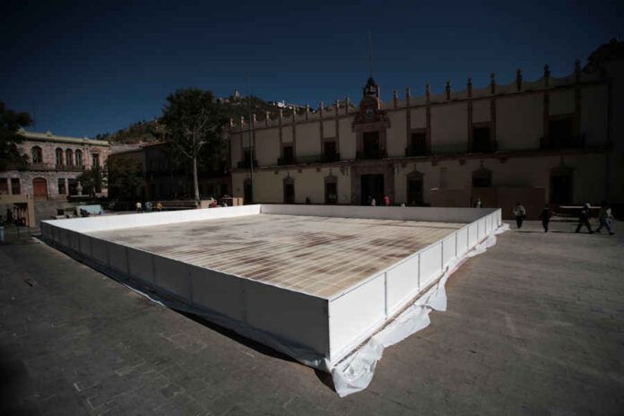 La pista estará en Plaza de Armas La pista estará en Plaza de Armas