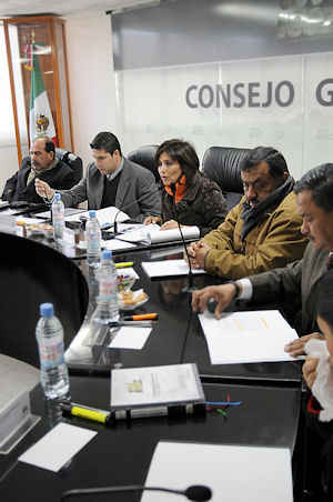 Sesión del Consejo General del IEEZ. (Cortesía) Sesión del Consejo General del IEEZ. (Cortesía)