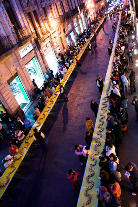 Casi 2 kilómetros de rosca. Casi 2 kilómetros de rosca.
