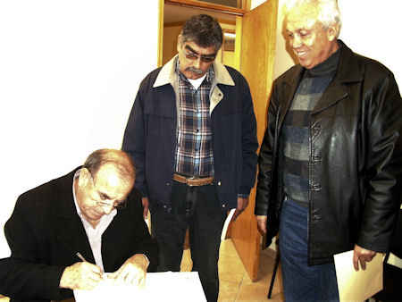 Raymundo Cárdenas, a la derecha. (Fotos: Zacatecasonline)