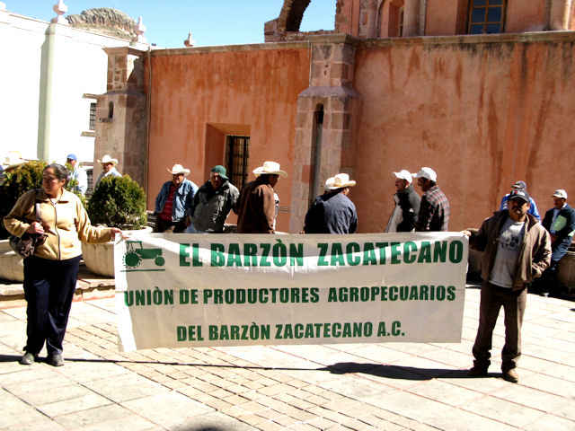 La protesta.