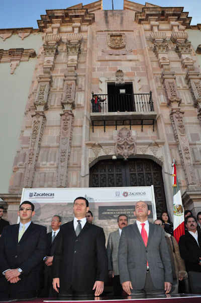 La Catedral de zacatecas, testigo de tan importante suceso