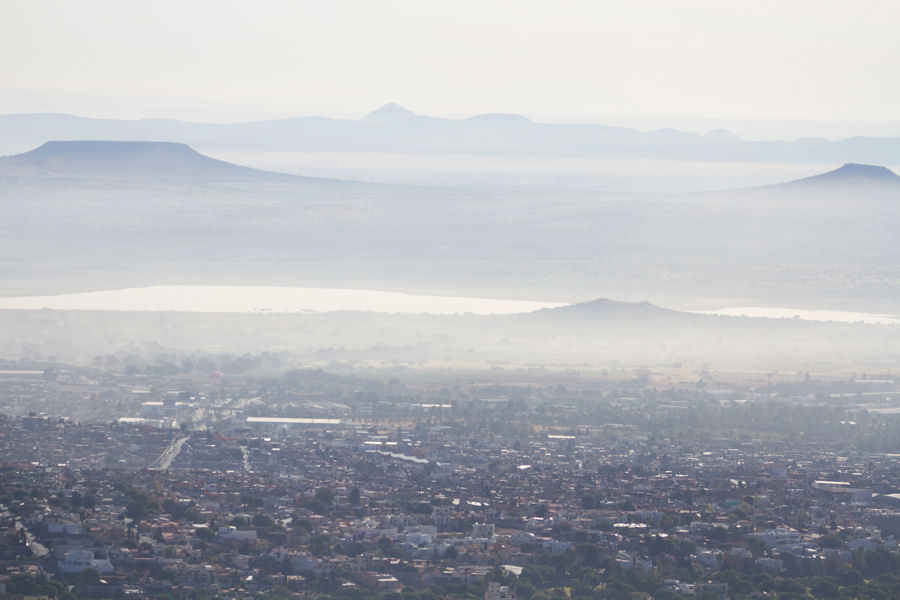 el humo se fue hasta las colonias de la cabecera municipal