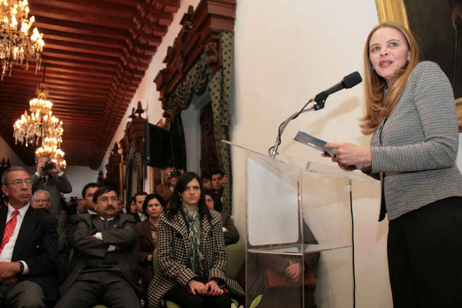 La representante de la UNESCO Catherine Grigsby reconoció el esfuerzo del gobierno de Zacatecas.
