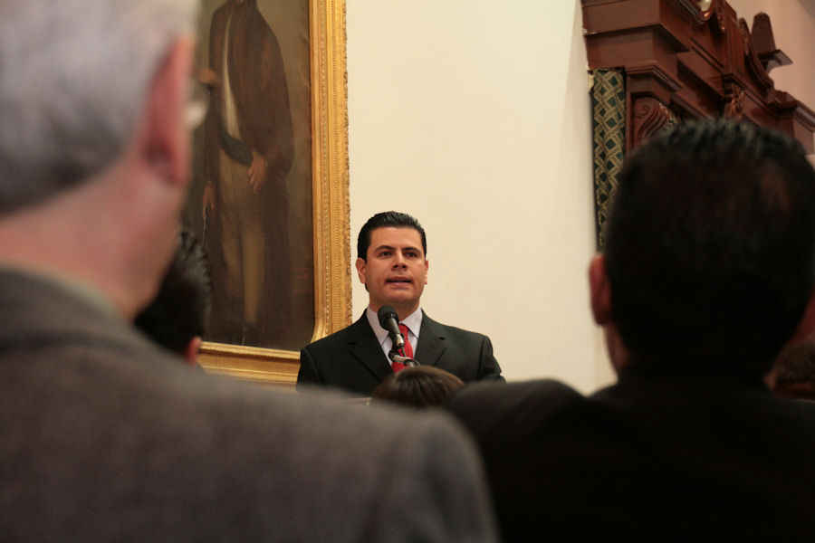 El gobernador se comprómetió a velar por el patrimonio cultural de Zacatecas.