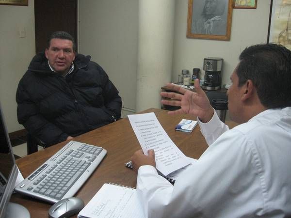 Se reunieron el secretario de Obras Públicas y el de la CEISD Se reunieron el secretario de Obras Públicas y el de la CEISD